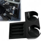 Center Console Cup Holder & Coin Tray Insert Compatible with Nissan D21, Interior Dashboard Ashtray Replacement Upgrade for Hardbody Pickup Truck, Secure Fit Drink Organizer