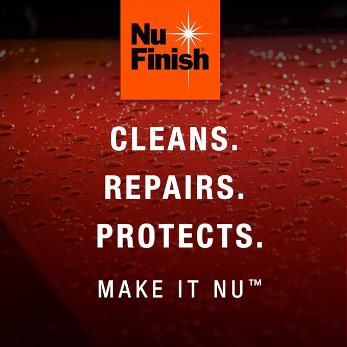 Coat Protector Kit by Nu Finish, 4 Piece Car Protector Set Protects and Restores Car Shine, Includes Ceramic Coating, Rapid Shine, and 2 Microfiber Towels