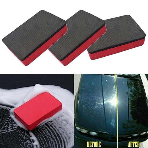 Tool Part for Revolutionary Car Cleaning Kit with Retina Piercing Shine Clay Bar Pad