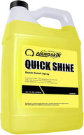 Nanoskin QUICK SHINE Quick Detail Spray 1 Gallon - Waterless Detailer Spray for Car Detailing | Deep Gloss Car Wax Booster & Clay Lubricant | Removes Dust, Smudges, Fingerprints and Other Contaminants