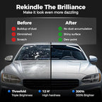 Ceramic Car Coating Kit - Crystal Serum, 100ML Advanced Graphene Ceramic Coating, 9H Hardness Graphene Coating for Auto Car Detailing, Gloss Hydrophobicity Anti Scratch (Black 2 Set)