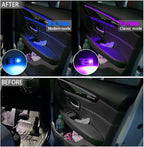 NJSBYL Blue-Purple Interior Ambient Lighting LED Circuit Board for 2016-2022 B-MW X1 F48, 2010-2017 5Series F07, 2012-2015 7Series F01 Coupe Sedan SUV Door Handle Trim/Storage/Pocket Atmosphere Light