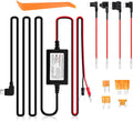 9.68Ft Type C Dash Cam Hardwire Kit 12-30V to 5V,Hardwire Kit for Dash Camera Includes 5A Blade Fuse/Fuse Tap/Power Cable/Tool,Dashcam Hardwires Kits USB C with Low Voltage Protection