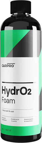 CARPRO HydrO2 Foam Car Wash & High Gloss Sealant in One: 1-Step Car Wash and Coat, Ultra-Hydrophobic Coating - 500mL (17oz)