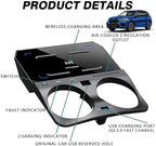 Wireless Car Charger for BMW X5 X5M X6 X6M 2019-2022, 15W Qi Fast Charging Phone Charger Pad for BMW G05/G06 Center Console Accessory, Gift for BMW Owners(Support Original Car Without NFC)