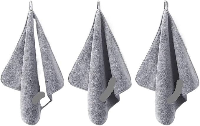 Microfiber Wash Towel Car Cleaning and Drying Cloth for Detailing and Care(30x30cm 3 piece)