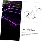 Alipis 3pcs Car Led Lights Ambient Lighting for Car Interior Under Kit High Brightness USB-Powered Easy to Install