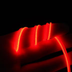 INJORA RC LED Strip Lights Flexible Cuttable for TRX4M SCX24 1/24 1/18 Crawlers Upgrade(Red)