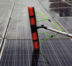 26ft Teles Water Fed Window Cleaning Pole with Squeee Brush Long Reach Equint for Conservatories & Solar Panels Ideal for Home & Professal Use