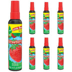 LITTLE TREES Car Air Freshener | Spray Provides a Long-Lasting Scent for Auto or Home | On-the-go Freshness | Strawberry, 6 Air Fresheners