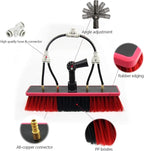 Window Cleaning Telescopic Pole, Water Fed Extendable Brush for Conservatory Roof Photovoltaic Panel Cleaning/Window Clean (3.6m/12ft)
