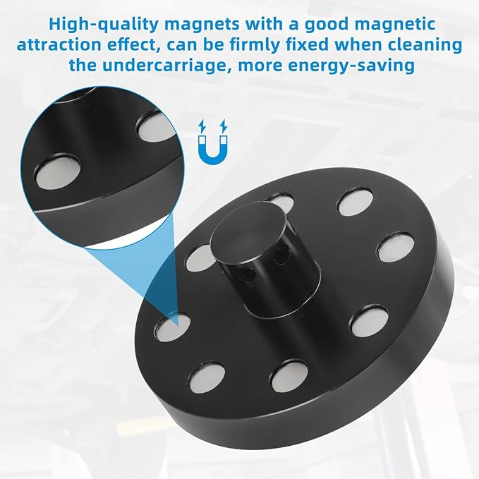 O Ring Chassis Cleaner Flusher Kit, Wheel Arch Cleaning Attachments, Compatible with AUS Hose Fitting, Pressure Washer Car Undercarriage Under Body Chassis Cleaner Adaptor