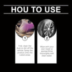 Rust Remover Spray - Polishing Coating Cleaner | 120ml Car Wheel Rust Removal Inhibitor | for Yellowing Wheel Tire Brake Rim Chain Door Hinge SUV Truck Vehicle Motorcycle