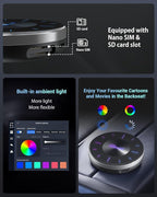 OTTOCAST P3 OttoAiBox - 2024 Android 12 CarPlay AI Box, Wireless CarPlay & Android Auto Adapter, 8GB+128GB, HDMI Output, GPS, Video Viewing YouTube, Netflix, Tiktok, etc