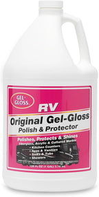 RV Polish w/Carnauba Cleaner Wax Formulation for a Protective Coating - Removes Water Spots, Light Scratches & Stains While Restoring Color & Shine, 1-Gallon (128 oz)