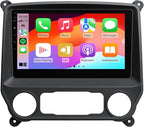 Eonon 10.1 Inch Car Stereo for Chevy Chevrolet Silverado/GMC Sierra 2014-2018, 2015 Silverado Radio CarPlay & Android Auto Head Unit, Android 14 Car Radio with Bluetooth 5.4, SWC, 4+64GB - GMSX7A