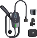 EVDANCE Level 2 EV Charger for Tesla Models, 24Amp 240V NEMA 14-30 Plug, 25FT Cable with Remote-Open Charge Port, 6-24A Adjustable EV Charging Station for Home/Garage Use, IP66 Waterproof