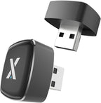 2026 X1 USB-A Wireless CarPlay Android Auto Adapter 2-in-1, Alloy & 2.5D Glass Build Mini Car Play Dongle, Wired to Wireless Converter, Dual 5G Chips, OTA, Plug & Play, for iPhone & Android Phone