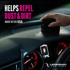 Legendary Gloss Dressing 16oz - Tire Shine Spray & Plastic Restorer – Water Based Tire Shine & Non-Greasy Interior/Exterior Detailing Spray - Trim, Rubber, Vinyl & Plastic Restorer for Cars