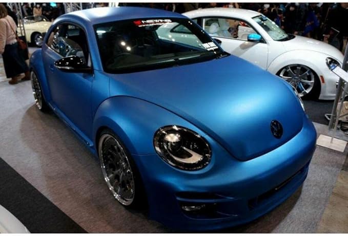 3M Car Wrap Roll 2080 Matte Blue Metallic | M227 | (5ft x 30ft (150 Sq/ft)) | Automotive Vinyl Wrap for Cars - Car Interior Wrap & Exterior | w/Free Instawraps Pro Glove