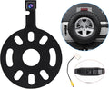 ASURE Spare Tire Backup Camera for Jeep Wrangler JK 2007-2017, Jeep JK Backup Camera Kit,1080P HD Starlight Rear View Camera, PAL NTSC AHD CVBS Switch, 170° Wide Angle with 26FT Cable, IP68 Waterproof