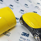 3M Car Wrap Roll 2080 Gloss Bright Yellow | G15 | (5ft x 20ft (100 Sq/ft)) | Automotive Vinyl Wrap for Cars - Car Interior Wrap & Exterior | w/Free Instawraps Pro Glove