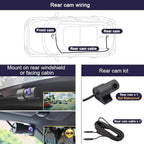 Fitcamx Front 2K Rear 1080P Dash Cam for 2021-2025 Ford F150 F250 Limited XLT XL Raptor Lariat Platinum King Ranch Tremor, OEM Look, Dual HD Video, Loop Recording WiFi, G-Sensor, Easy to Use, 64GB