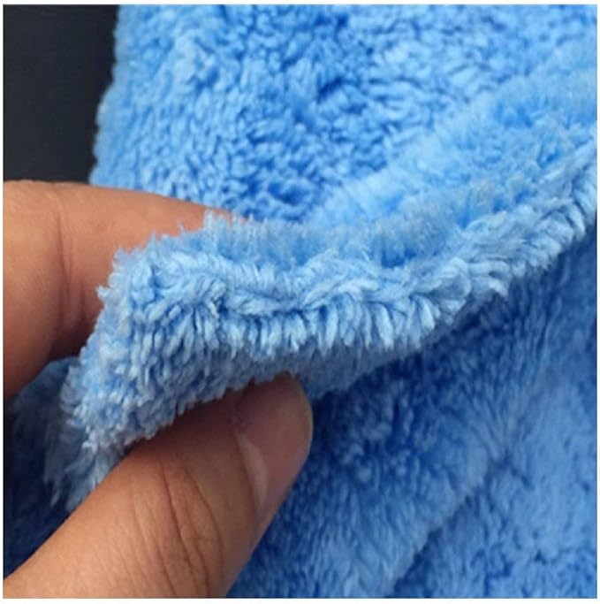 Kingsheep 6Pack Car Microfiber Towel for Auto Thick Buffing Microfiber Cleaning Cloth 16"x16" Plush Polishing Drying Towels 450gsm Detailing Cloths