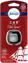 Febreze Car Odor-Eliminating Air Freshener Vent Clip, Original Old Spice Scent, 1 count