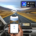 Fitcamx 4K Dual Dash Cam Suitable for Kia Telluride S LX EX SX X-pro X-Line 2020 2021 2022 (Part NO#S9000), OEM Look, Front 2160P+Rear 1080P Video, Built-in WiFi & APP, Loop Recording, G-Sensor, 128GB