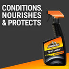 Armor All Tire Shine, One-Step Tire Shine Spray for Precise, Even Shine and Minimal Overspray, 2 Count
