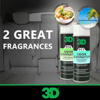 3D Odor Eliminator Total Release Fogger, Powerful Air Freshener and Odor Control, Aerosol Bomb Neutralizes Unwanted Smells in Home Office RV, Cucumber Melon Scent, 5 oz