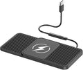 Wireless Car Phone Charger for Lincoln Corsair Nautilus Aviator Navigator, Type C/USB 20W Fast Charging Pad, Non-Slip Charging Station for Travel Home Office Desk, Lightweight, USB