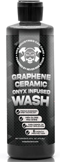 16oz Graphene Foam Ceramic Car Wash Shampoo | Onyx Foam Wash for Cars, Trucks & SUVs | Safe on Paint, Trim & Glass | Long-Lasting Hydrophobic Protection