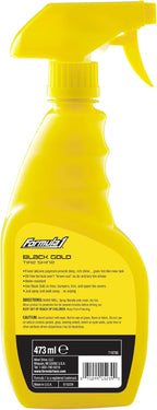 Formula 1 Black Gold, Long-Lasting Tire Shine Restores Glossy Black Color to Rubber and Plastic Trim, Water Resistant with UV Protection, 16 oz