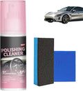 Polishing Cleaner Car Interior, 2026 Upgrade Car Interior Cleaner Spray All Purpose for Leather Plastic Rubber Dashboard Vinyl Seats (1 Pack)