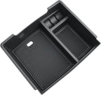 2024 2025 2026 Tacoma Center Console Organizer for Toyota Tacoma (SR5/TRD Off-Road/TRD Sport/TRD Pro/Limited/Trailhunter), Durable ABS Plastic Armrest Tray Insert 2025 2026 Tacoma Accessories