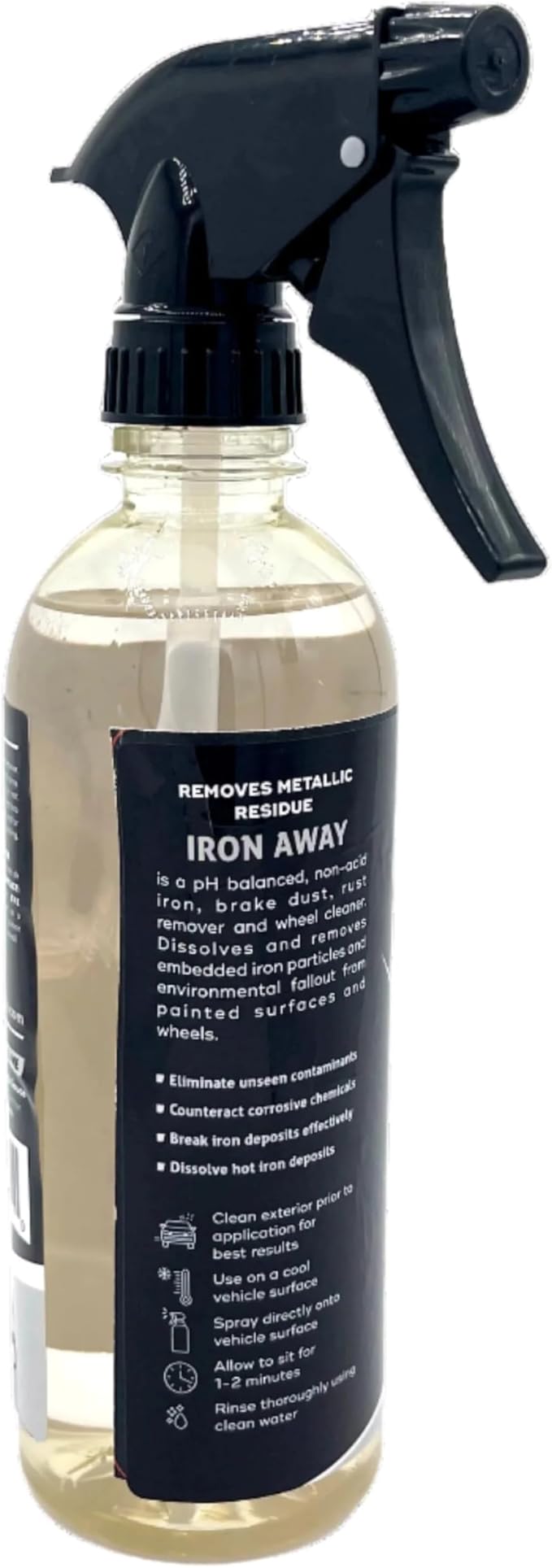Iron Away | Iron Remover 16oz bottle by Swags Sauce - Removes iron deposits and contaminants, helping to restore the appearance of your wheels and paint.