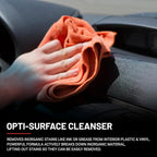 Dr. Beasley's Opti-Surface Cleanser for Autos - Powerful Inorganic Stain Remover, Specially Formulated for Vinyl & Plastic, Non-Oily Matte Finish, 32 Fl Oz