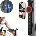 Super Strong Gym Fitness Secure Silicone Strap Phone Mount for MagSafe Compatible Devices, Multi use for Gym Equipment Stroller Treadmill Peloton Exercise Bikes and anything Magnet stick on to