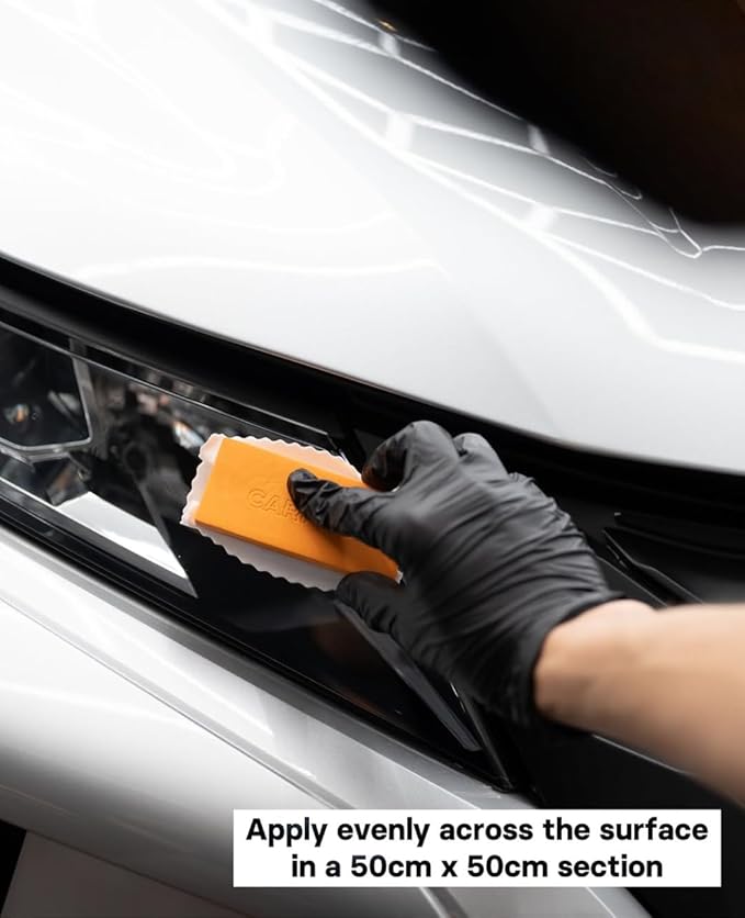 CARPRO CQUARTZ DLight - UV Ceramic Coating for PPF, Headlights, Plastics & Paint - Prevents Yellowing, Fading & Cracking - Maintains Gloss, Prevents Discoloration, Ensures Surfaces Stay Vibrant - 50ml