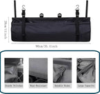 Car Trunk Organizer, Backseat Hanging Trunk Organizer, Portable Car Interior Accessories, Wear-Resistant Oxford Fabric Car Organizers and Storage for SUV, Van, Jeep
