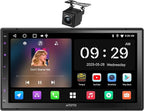 ATOTO A5L Android Double DIN Car Stereo Wireless CarPlay & Wireless Android Auto, 7 Inch Car Radio in-Dash GPS Navigation, Wi-Fi/BT/USB Tethering, 24EQ, Built-in AMP, HD LRV, Backup Camera