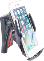 Phone Holder Compatible with Cadillac Escalade 2021-2025,360° Rotation Adjustable Center Console Navigation Screen Cell Phone Holder Fit for Most Smartphones (D)