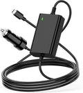 100W USB-C Laptop Car Charger for Dell Latitude/XPS/Precision,MacBook Pro/Air,HP Spectre/Elitebook,for Lenovo ThinkPad/Yoga/IdeaPad,Acer Chromebook/Swift,Google,for Samsung,Zenbook,Car Laptop Charger