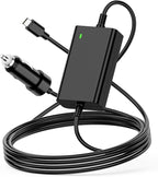 100W USB-C Laptop Car Charger for Dell Latitude/XPS/Precision,MacBook Pro/Air,HP Spectre/Elitebook,for Lenovo ThinkPad/Yoga/IdeaPad,Acer Chromebook/Swift,Google,for Samsung,Zenbook,Car Laptop Charger