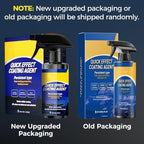 Car Coating Spray for Shine & Protection, 2026 Upgrade Advanced Car Quick-acting Coating Agent Spray, Quick Effect Coating Agent for Car, Waterless Wash Oil Film Emulsion Glass Cleaner (1Pc)
