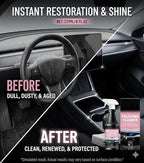 Car Interior Cleaner, Car Interior Care & Cleaner Spray 237ml, 2026 New All Purpose Polishing Cleaner Car Interior Spray, Polishing Cleaner Detailer Spray for Vehicle for Plastic,Rubber,Glass (2Set)