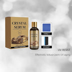 Crystal Serum Ceramic Coating Kit for Cars, 9H Graphene Nano Coating, High Gloss Shine & Hydrophobic Protection, Scratch-Resistant Paint Coating, Quick & Easy DIY Application (2set)