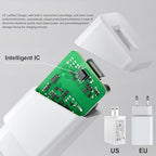 LED Lamp Kit 001 for Bambu Lab H2S/P2S/P1P/A1 Makerworld 3D Prints | 5V USB Powered, 3000K Warm White, Power-Off Color Storage, Adjustable Brightness & Color, with UL 5V1A USB Charger